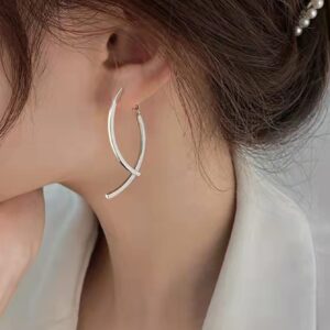 Elegant Criss Cross Earring Jackets