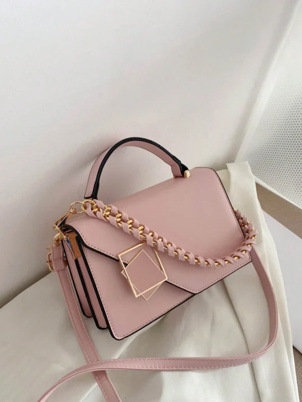 Mini Chain Flap Handbag - Image 6