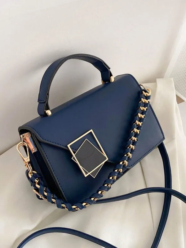 Mini Chain Flap Handbag - Image 8