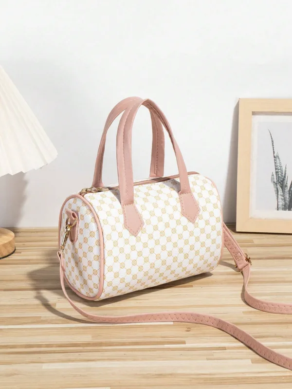 Vintage Polka Dot Mini Crossbody Bag - Image 12