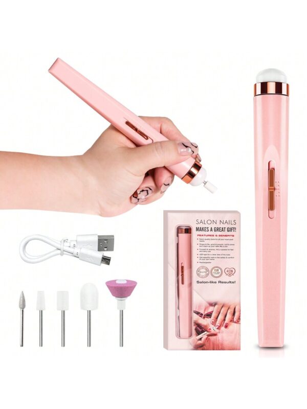 Portable Rechargeable Nail Drill for Home Manicures