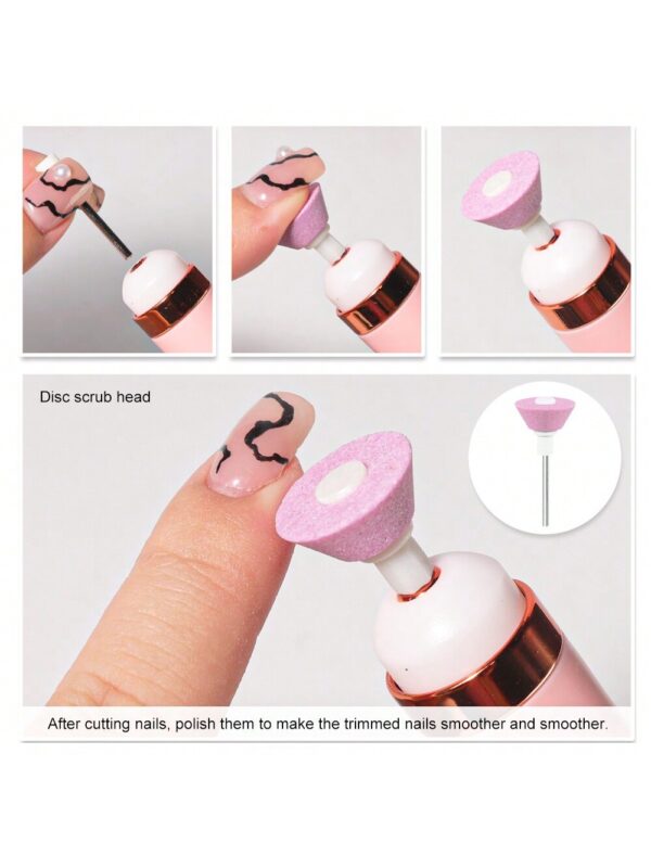 Portable Rechargeable Nail Drill for Home Manicures - Image 4