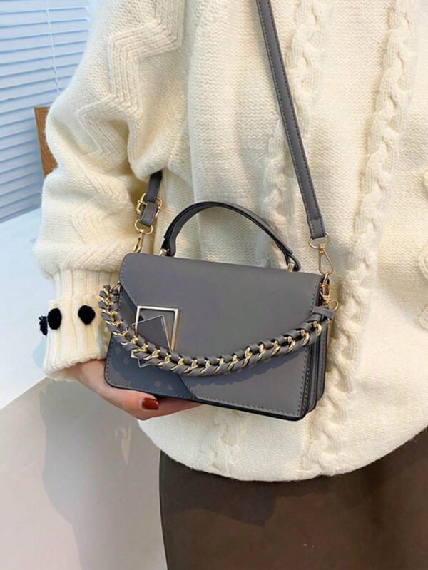 Mini Chain Flap Handbag - Image 2