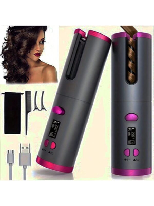 Portable Automatic Curling Iron for Effortless Curls