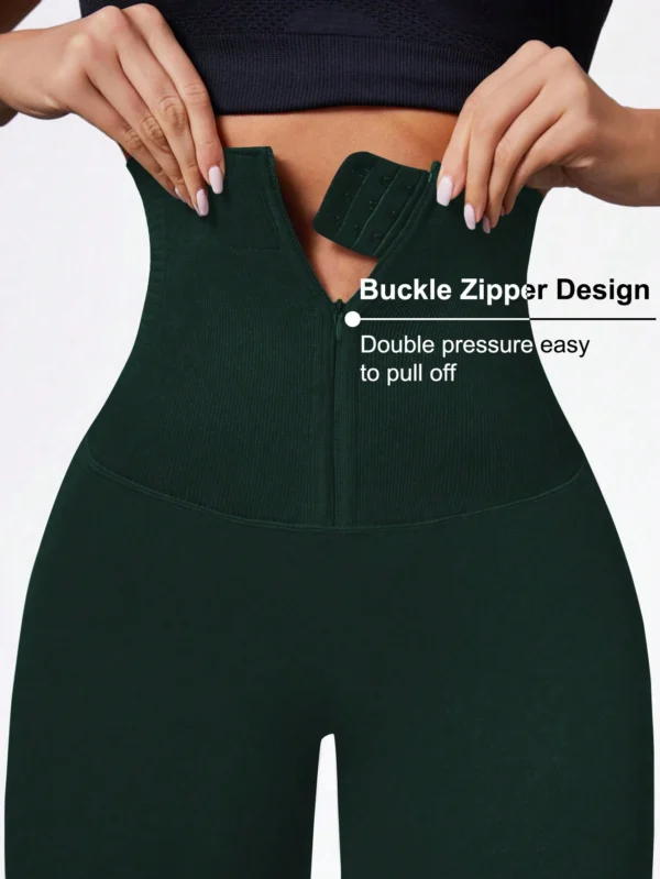 Adjustable High Waisted Yoga Leggings for Active Lifestyle - Image 10